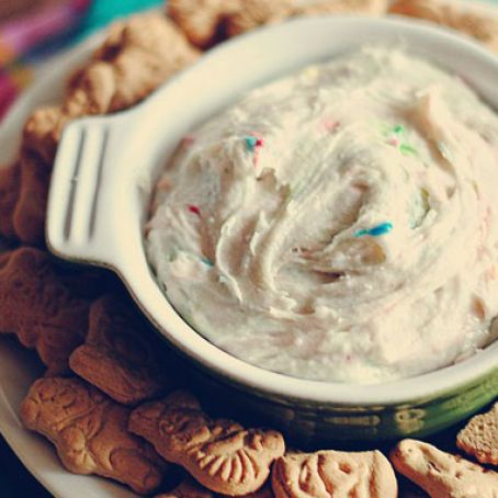 Funfetti Cake Dip / Dunkaroo Dip