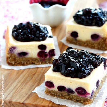 Blueberry Cheesecake Bars
