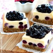 Blueberry Cheesecake Bars