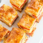 Antipasto Appetizer Squares