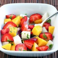 Strawberry Mango Jicama Salad