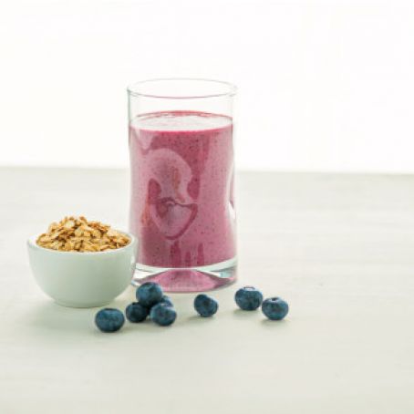 Blueberry Pie Protein-Power Smoothie