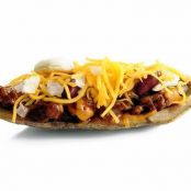 Five-Way Chili Potato Skins