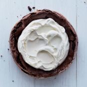 Decadent Fallen Chocolate Cake