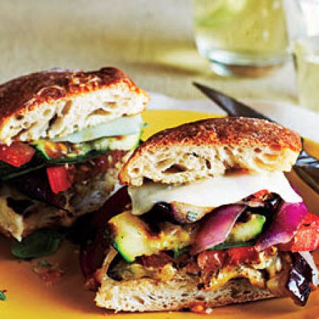 Grilled Farmers' Market Sandwiches