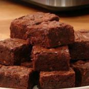 Slow Cooker Triple Chocolate-Hazelnut Brownies