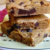 Peanut Butter Chocolate Chunk Blondies