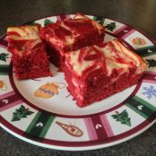 Red Velvet Cheesecake Brownies