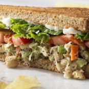 Chickpea Tuna Salad Sandwiches
