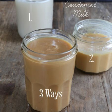 Homemade Sweetened Condensed Milk