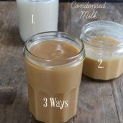 Homemade Sweetened Condensed Milk