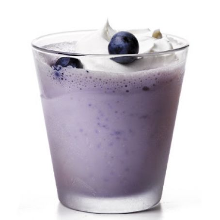 Blueberry Malt Milkshake