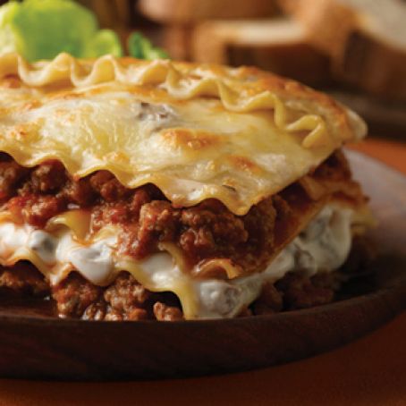 Beef & Mushroom Lasagna