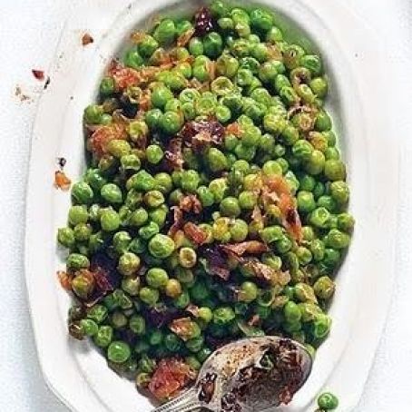 Sweet Peas with Prosciutto