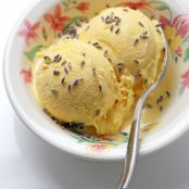 Lavender Honey Ice Cream
