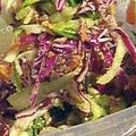 Shaved Salad with Prosciutto Bits