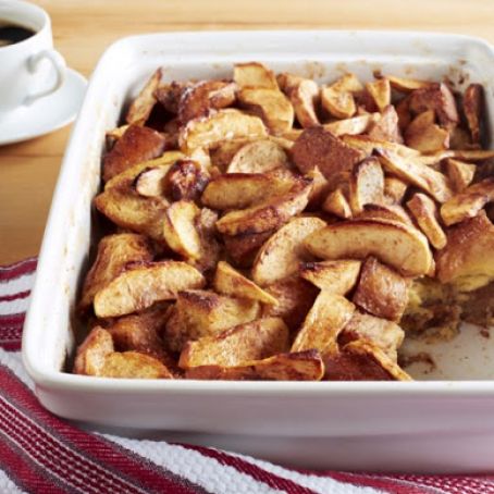 Apple Cinnamon Baked French Toast