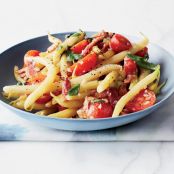 Warm Yellow Wax Beans in Bacon Vinaigrette