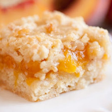 5 Star Peach Crumb Bars
