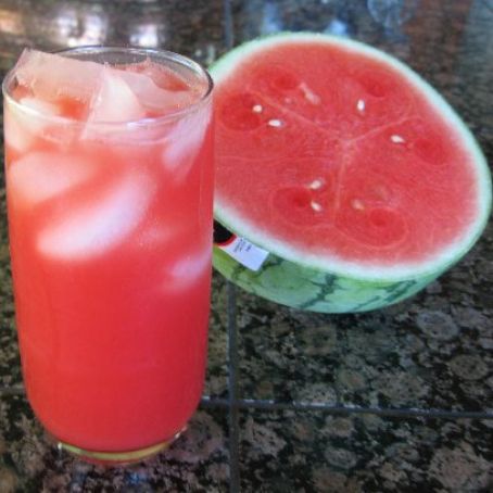 Watermelon & berry fresca