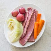 Home Corned Beef with Vegetables