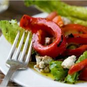 ROASTED RED PEPPER & TOMATO SALAD