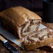 Mocha Swirl Bread with Espresso Glaze