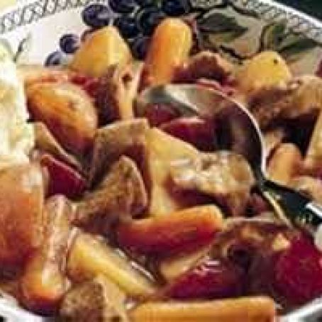 Slow Cooker Beef Stew with Shiitake Mushrooms