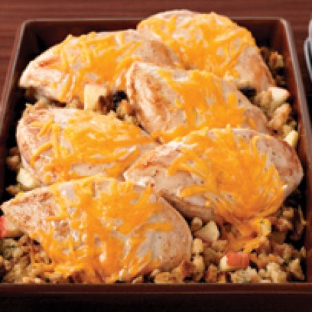 Apple-Walnut Chicken Bake