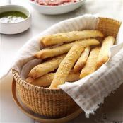 Soft Sesame Breadsticks Recipe