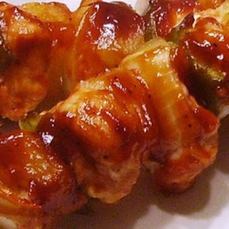 Easy Chicken Pineapple Kabobs