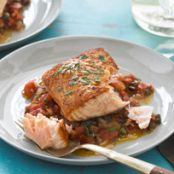 Salmon Puttanesca