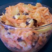 Carrot and Raisin Salad With Pineapple