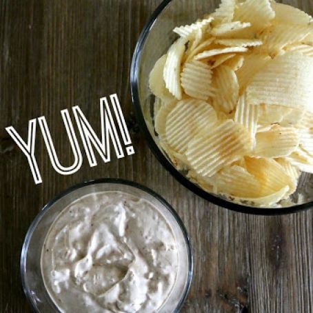 CREAMY ONION DIP RECIPE