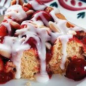 Easy Cherry-Almond Coffee Cake