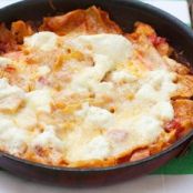 Skillet Buffalo Chicken Lasagna