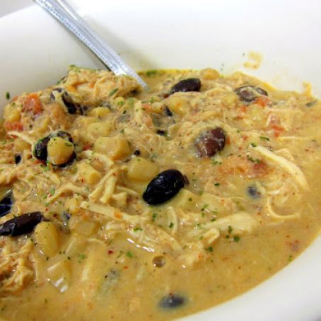 Cream Cheese Chicken Chili