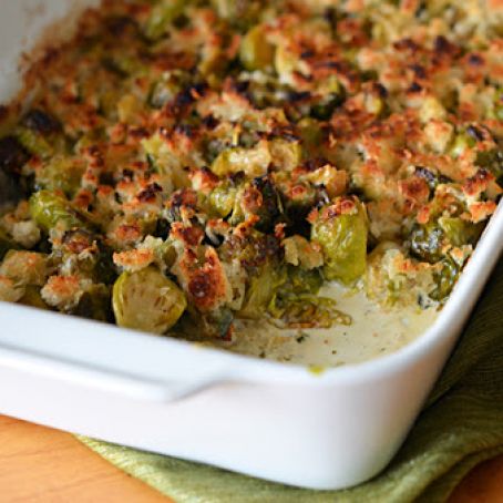 Brussels Sprouts Gratin
