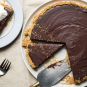Florentine Chocolate Tart (Torta al Cioccolato) Recipe | SAVEUR