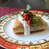 Chicken and Mushroom Chimichangas