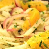 Diane’s Jicama & Orange Salad with Citrus Vinaigrette