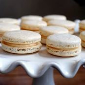 Vanilla Bean Macarons with Dulce de Leche Buttercream