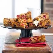 Cranberry Blondies