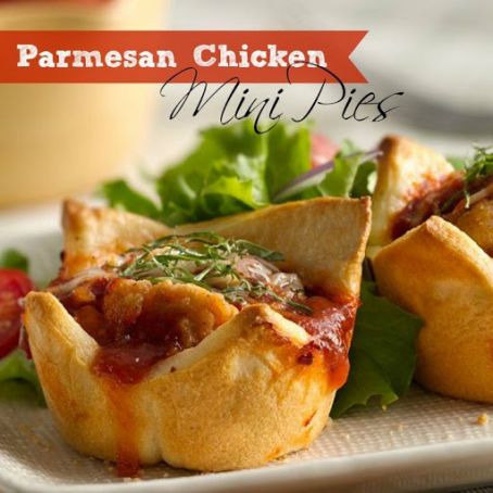 Parmesan Chicken Mini Pies