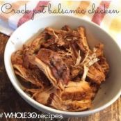 Crock Pot Balsamic Chicken