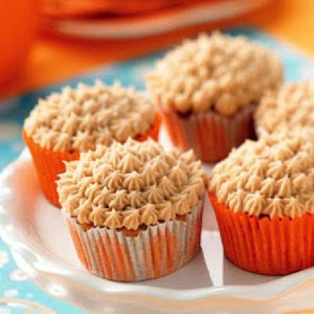 Pumpkin Spice Cupcakes with Cream Cheese Frosting Recipe