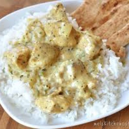 Chicken Baked in a Coconut-Curry Sauce