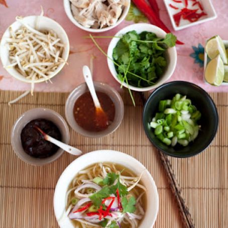 Vietnamese chicken pho