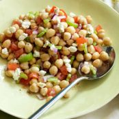 Roasted Cumin and Chickpea Salad