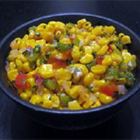 Corn Salad with Cilantro Dressing